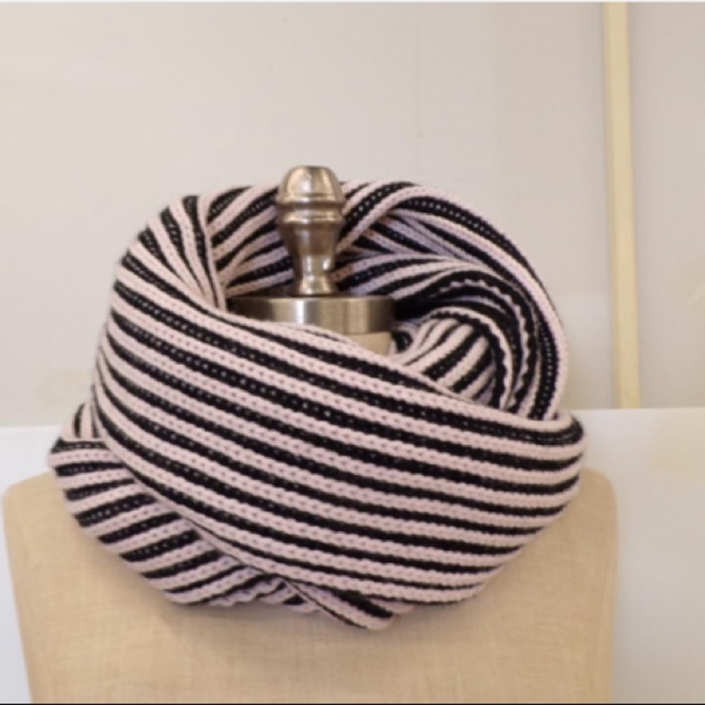 Brand new Kate Spade Striped Infinity Scarf